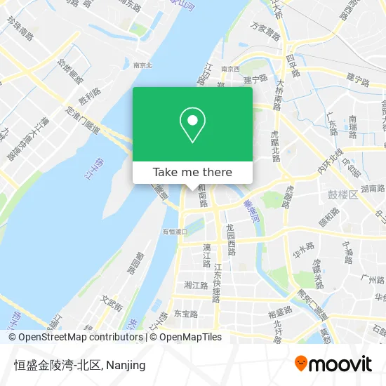 恒盛金陵湾-北区 map