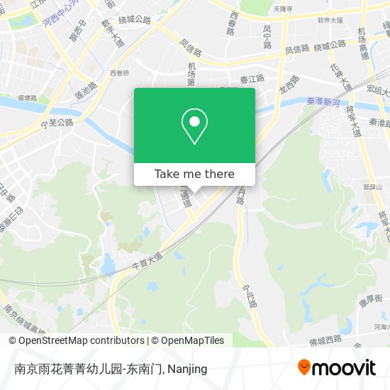 南京雨花菁菁幼儿园-东南门 map