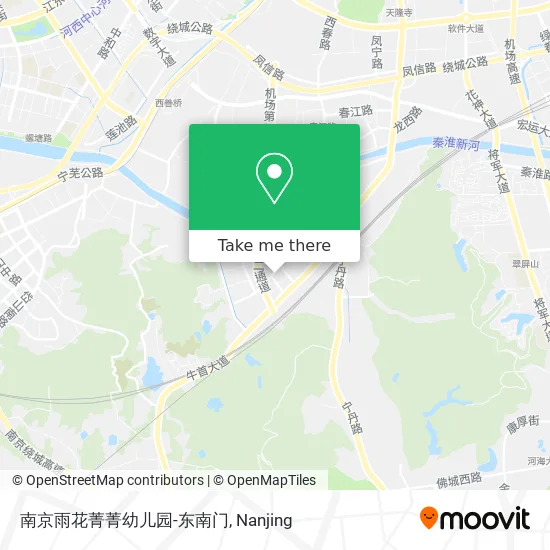 南京雨花菁菁幼儿园-东南门 map