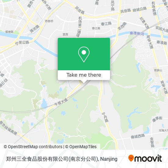 郑州三全食品股份有限公司(南京分公司) map
