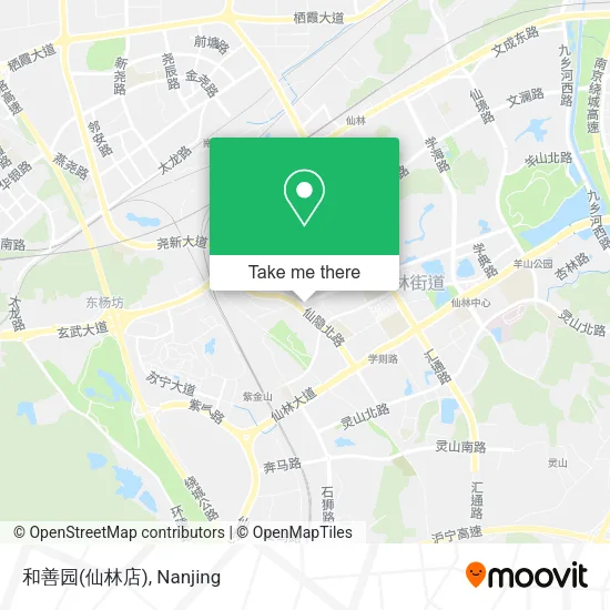 和善园(仙林店) map