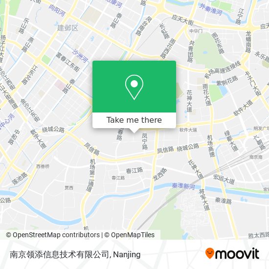 南京领添信息技术有限公司 map