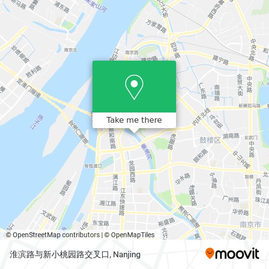淮滨路与新小桃园路交叉口 map