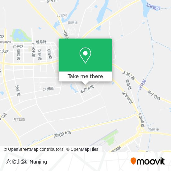 永欣北路 map