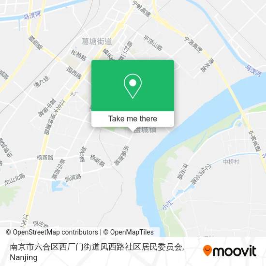 南京市六合区西厂门街道凤西路社区居民委员会 map