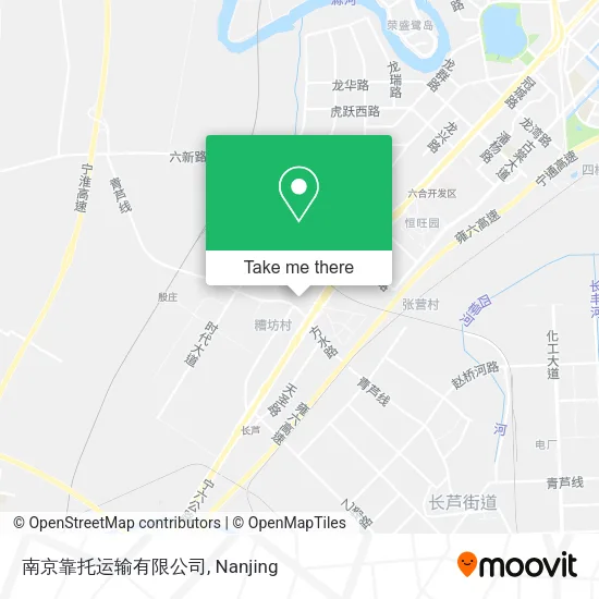 南京靠托运输有限公司 map