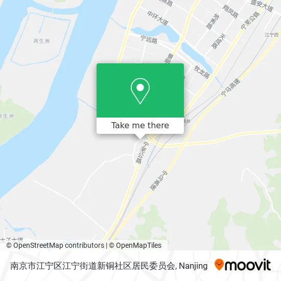 南京市江宁区江宁街道新铜社区居民委员会 map