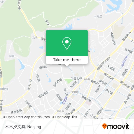 木木夕文具 map