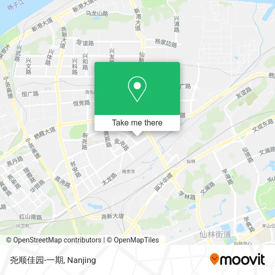 尧顺佳园-一期 map