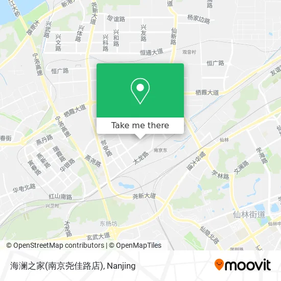 海澜之家(南京尧佳路店) map