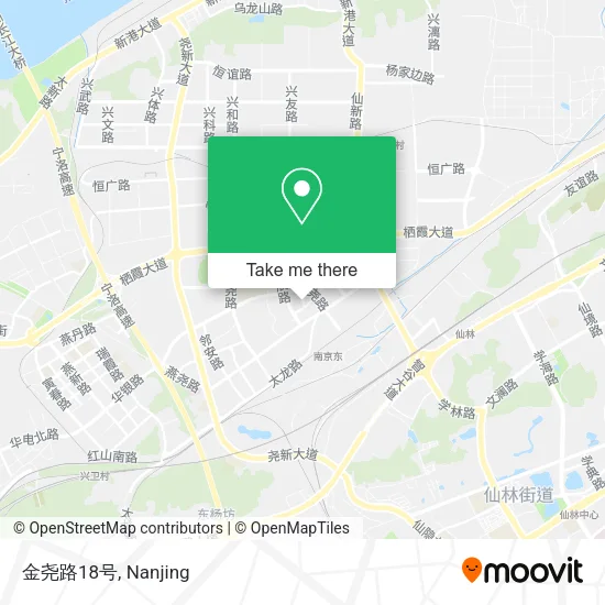 金尧路18号 map