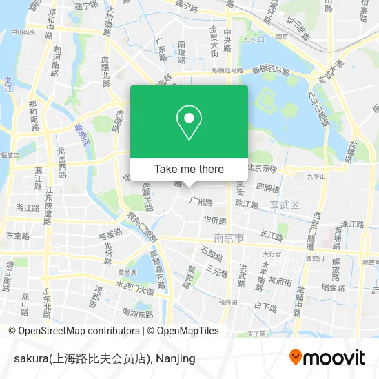 sakura(上海路比夫会员店) map