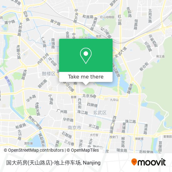 国大药房(天山路店)-地上停车场 map