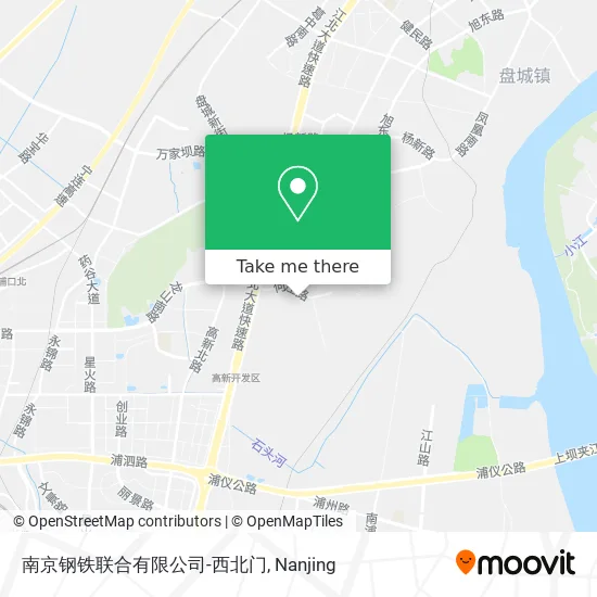 南京钢铁联合有限公司-西北门 map