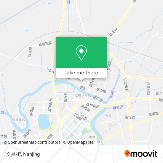 文昌街 map