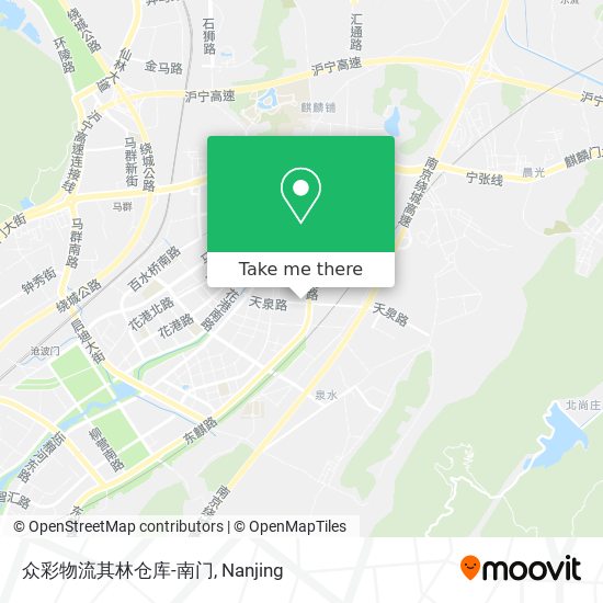 众彩物流其林仓库-南门 map
