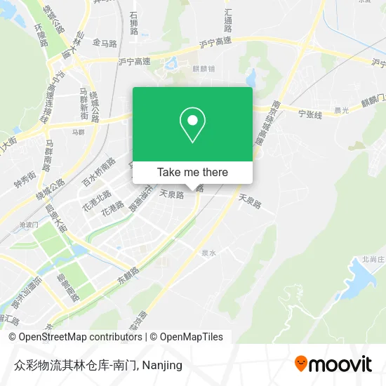 众彩物流其林仓库-南门 map
