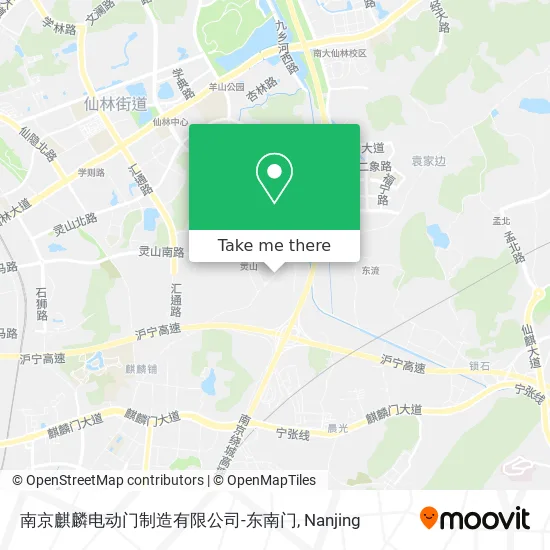 南京麒麟电动门制造有限公司-东南门 map