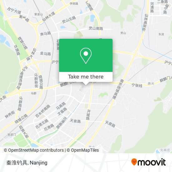 秦淮钓具 map