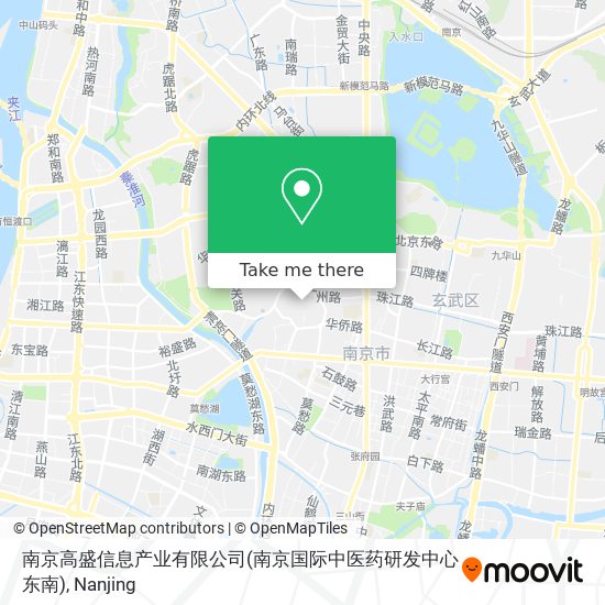 南京高盛信息产业有限公司(南京国际中医药研发中心东南) map