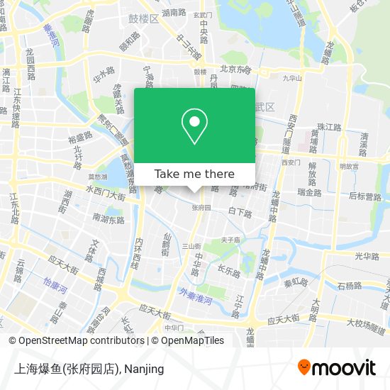 上海爆鱼(张府园店) map
