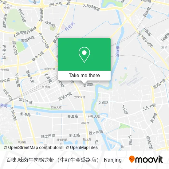 百味.辣卤牛肉锅龙虾（牛好牛金盛路店） map