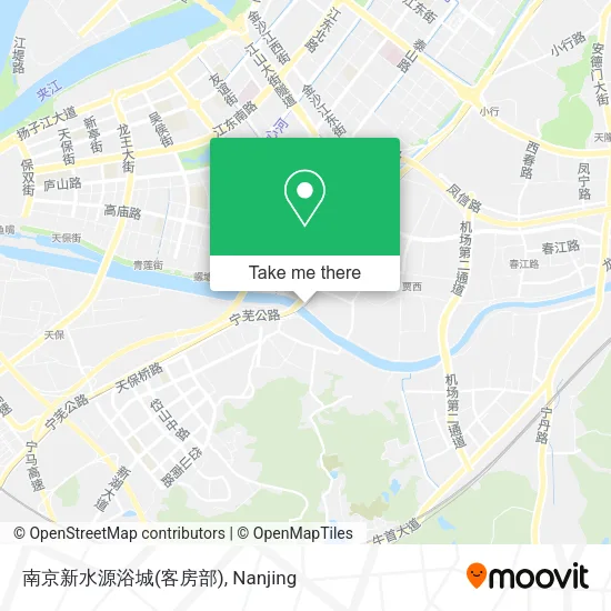 南京新水源浴城(客房部) map