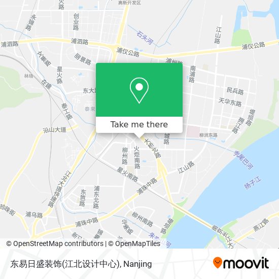 东易日盛装饰(江北设计中心) map