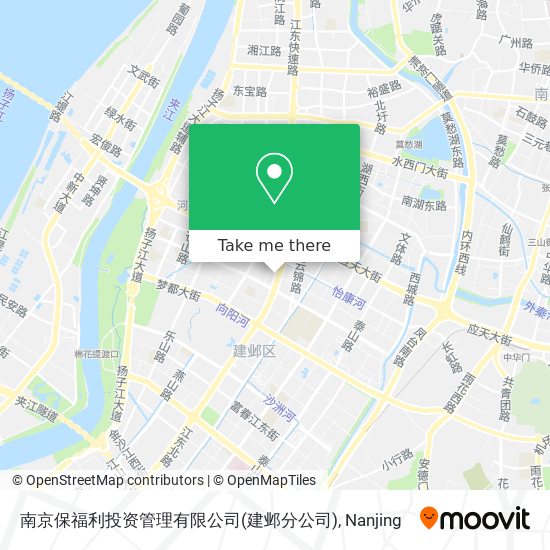 南京保福利投资管理有限公司(建邺分公司) map