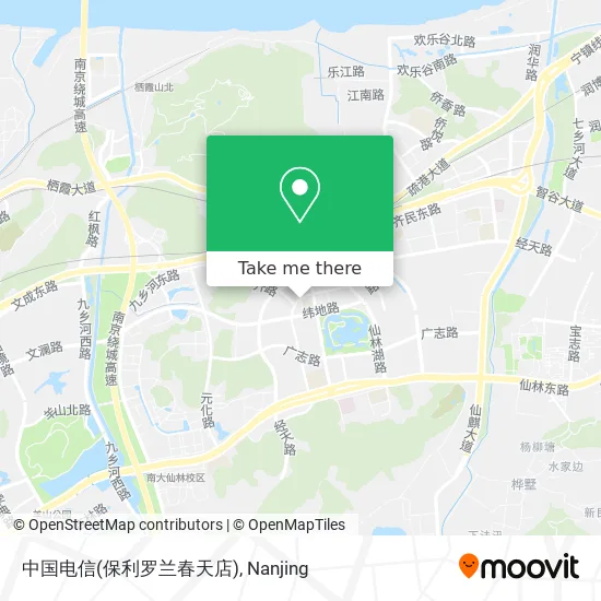 中国电信(保利罗兰春天店) map
