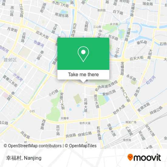 幸福村 map