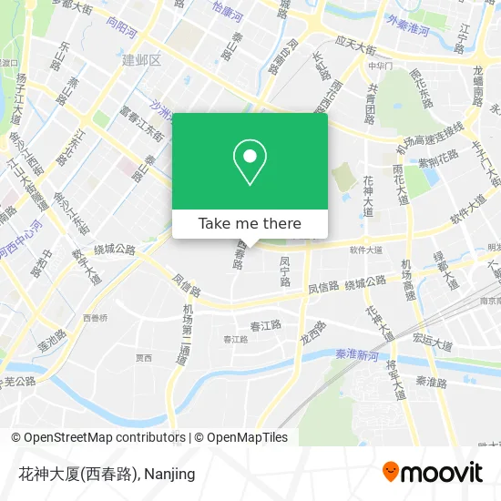 花神大厦(西春路) map