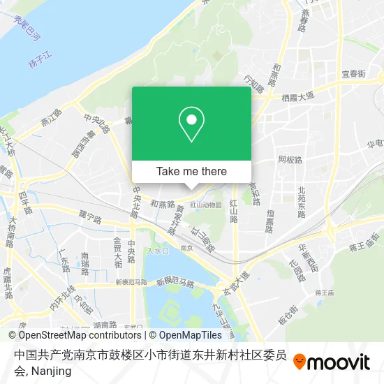 中国共产党南京市鼓楼区小市街道东井新村社区委员会 map