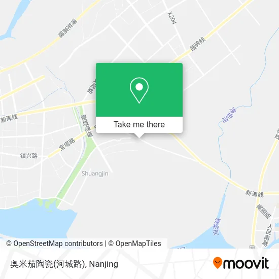 奥米茄陶瓷(河城路) map