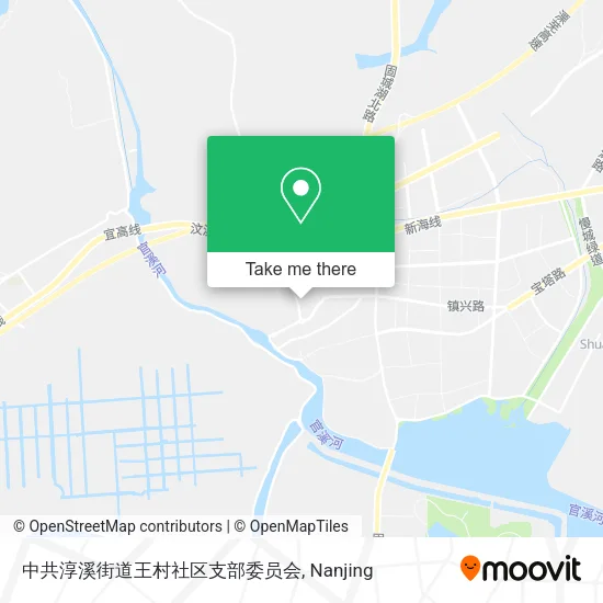 中共淳溪街道王村社区支部委员会 map