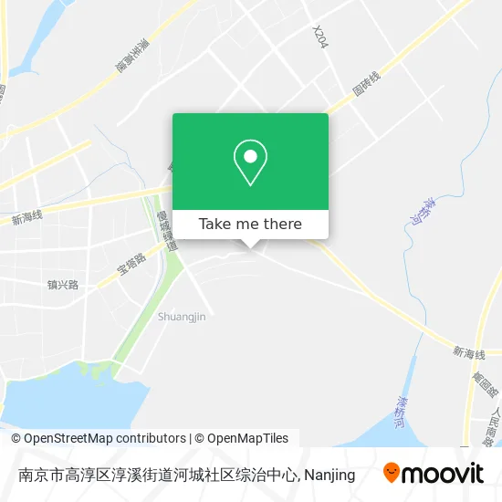 南京市高淳区淳溪街道河城社区综治中心 map