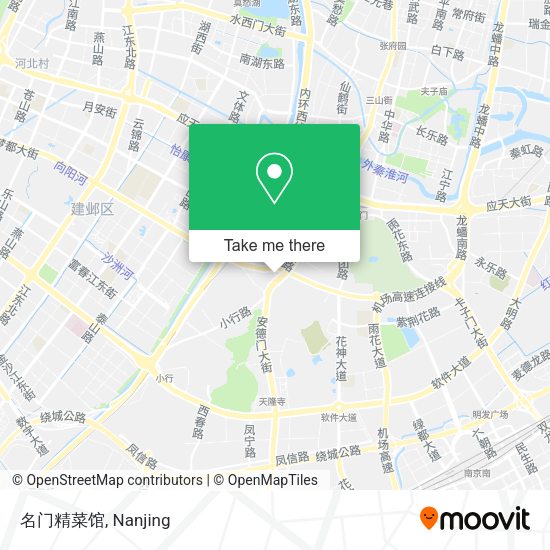 名门精菜馆 map