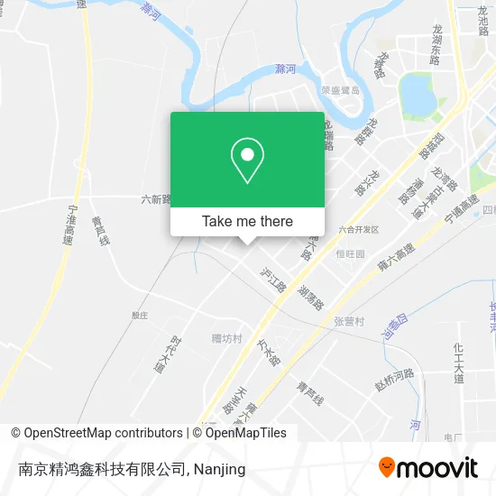南京精鸿鑫科技有限公司 map