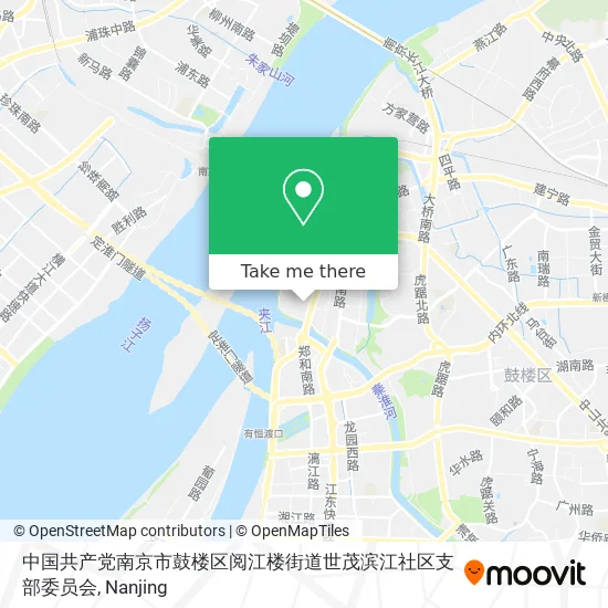 中国共产党南京市鼓楼区阅江楼街道世茂滨江社区支部委员会 map