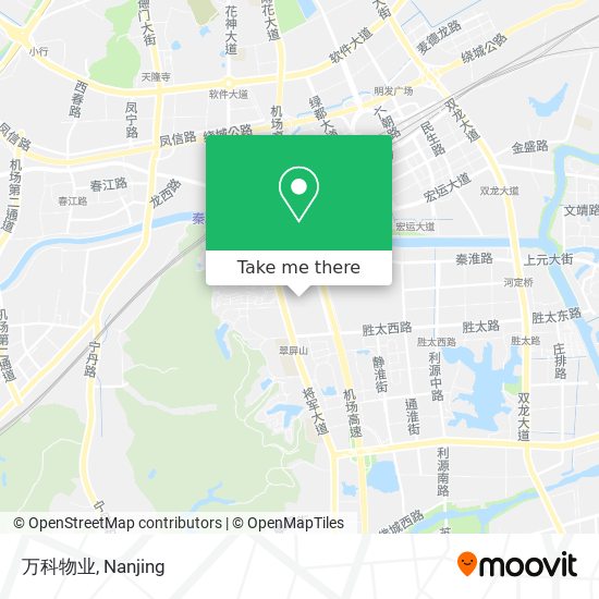 万科物业 map