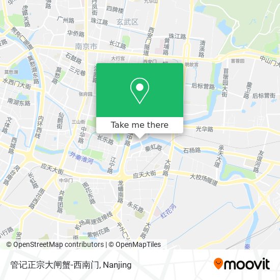 管记正宗大闸蟹-西南门 map