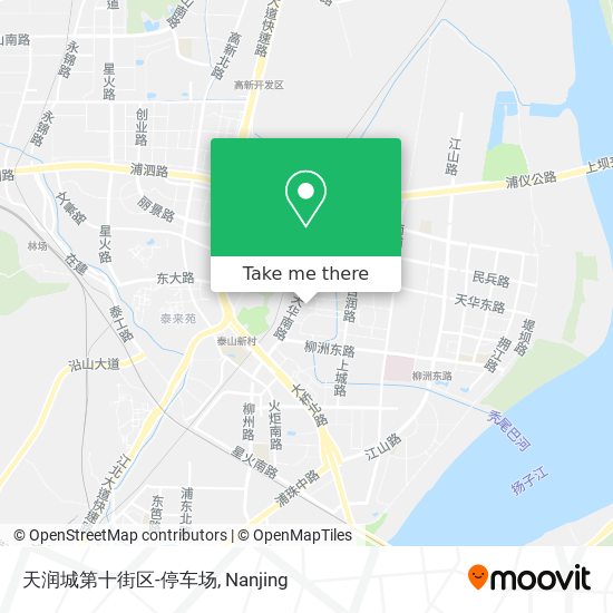 天润城第十街区-停车场 map