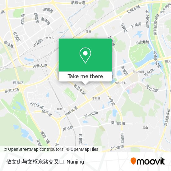 敬文街与文枢东路交叉口 map
