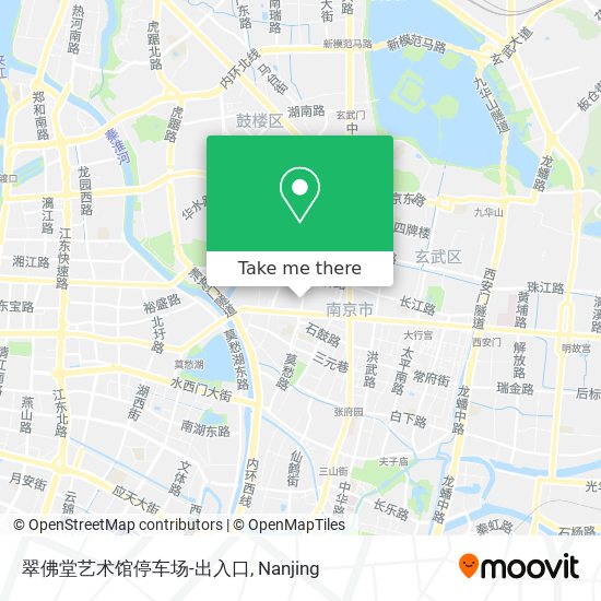 翠佛堂艺术馆停车场-出入口 map