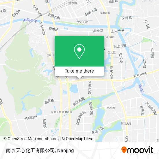 南京天心化工有限公司 map