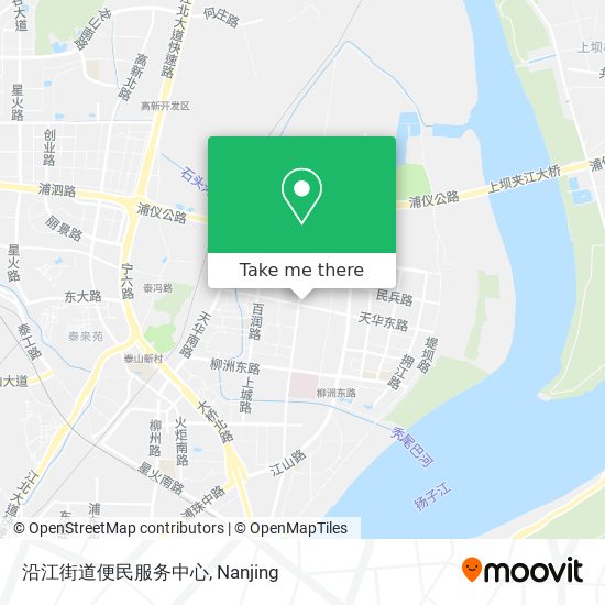 沿江街道便民服务中心 map