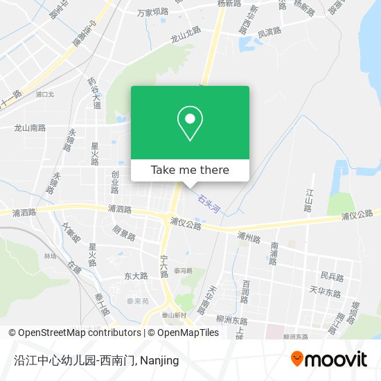 沿江中心幼儿园-西南门 map
