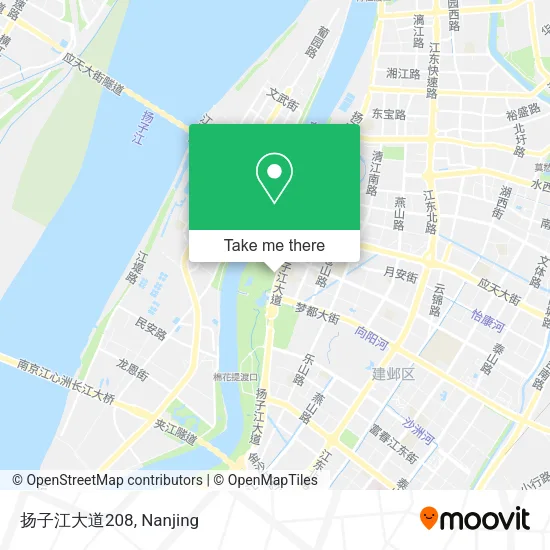 扬子江大道208 map