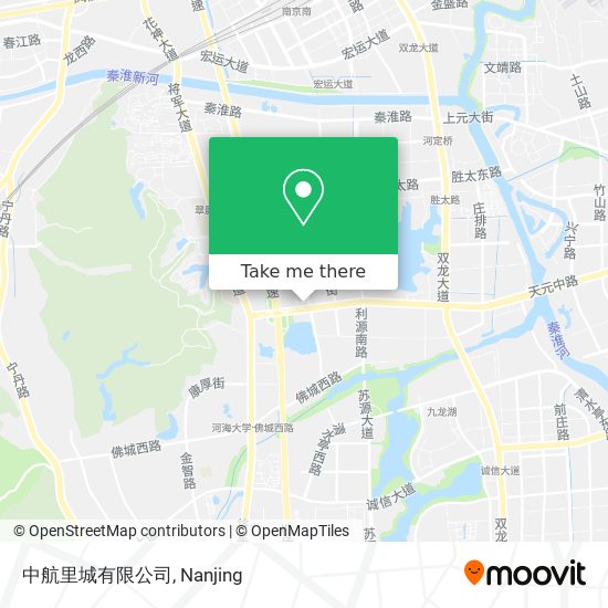 中航里城有限公司 map