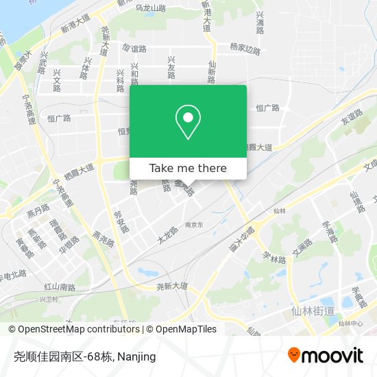 尧顺佳园南区-68栋 map